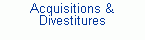 Property and Corporate Acquisitions and Divestitures